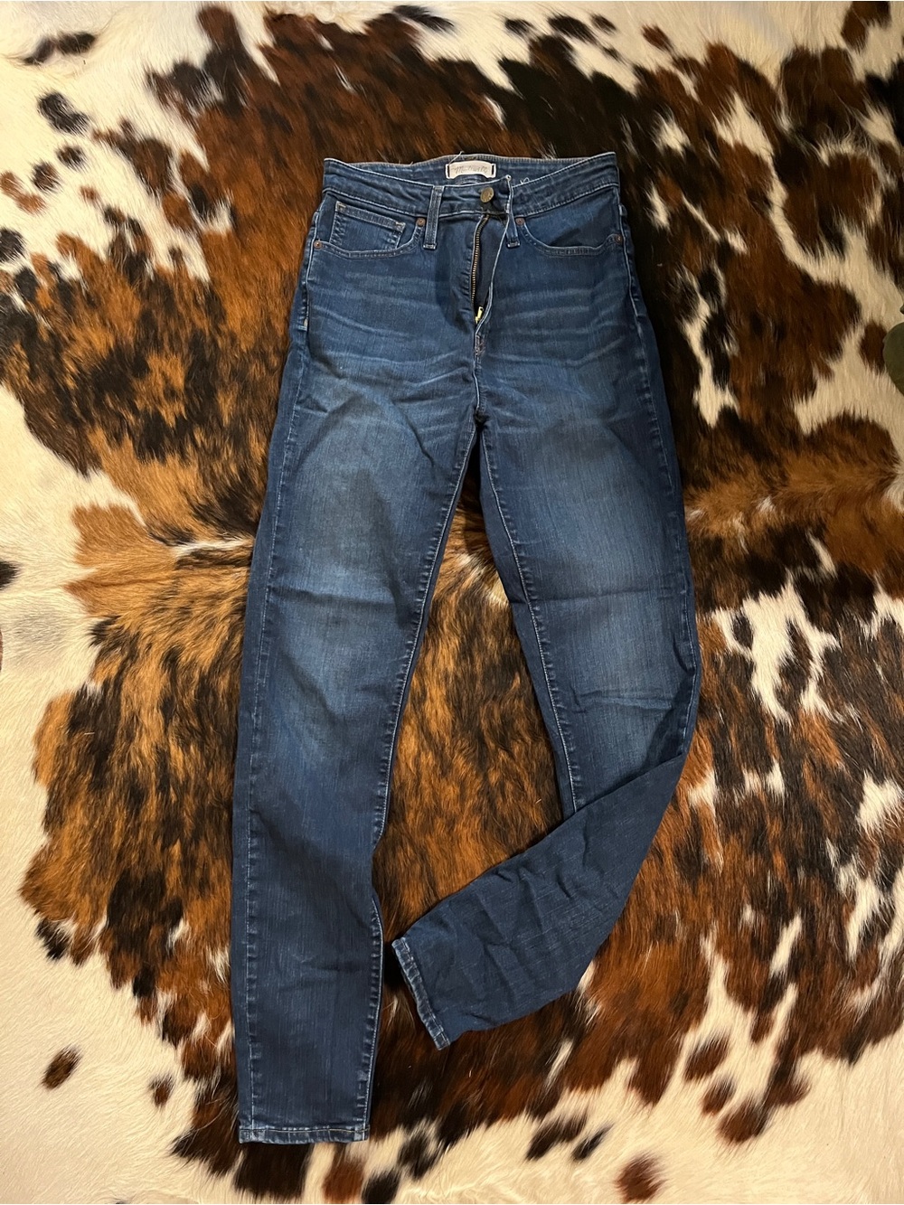 Madewell Dark Blue Skinny Jeans